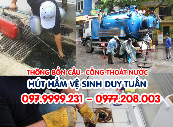 Số điện thoại thông bồn cầu nghẹt, thông cống nghẹt